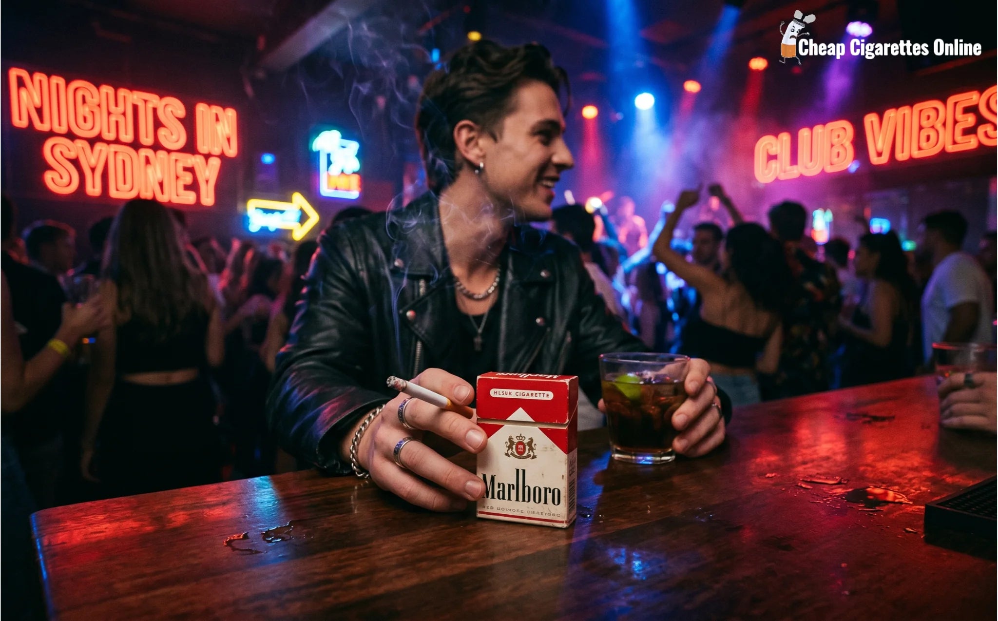 Neon Lights and Red Packs: The Appeal of Marlboro in Australia’s Club Culture