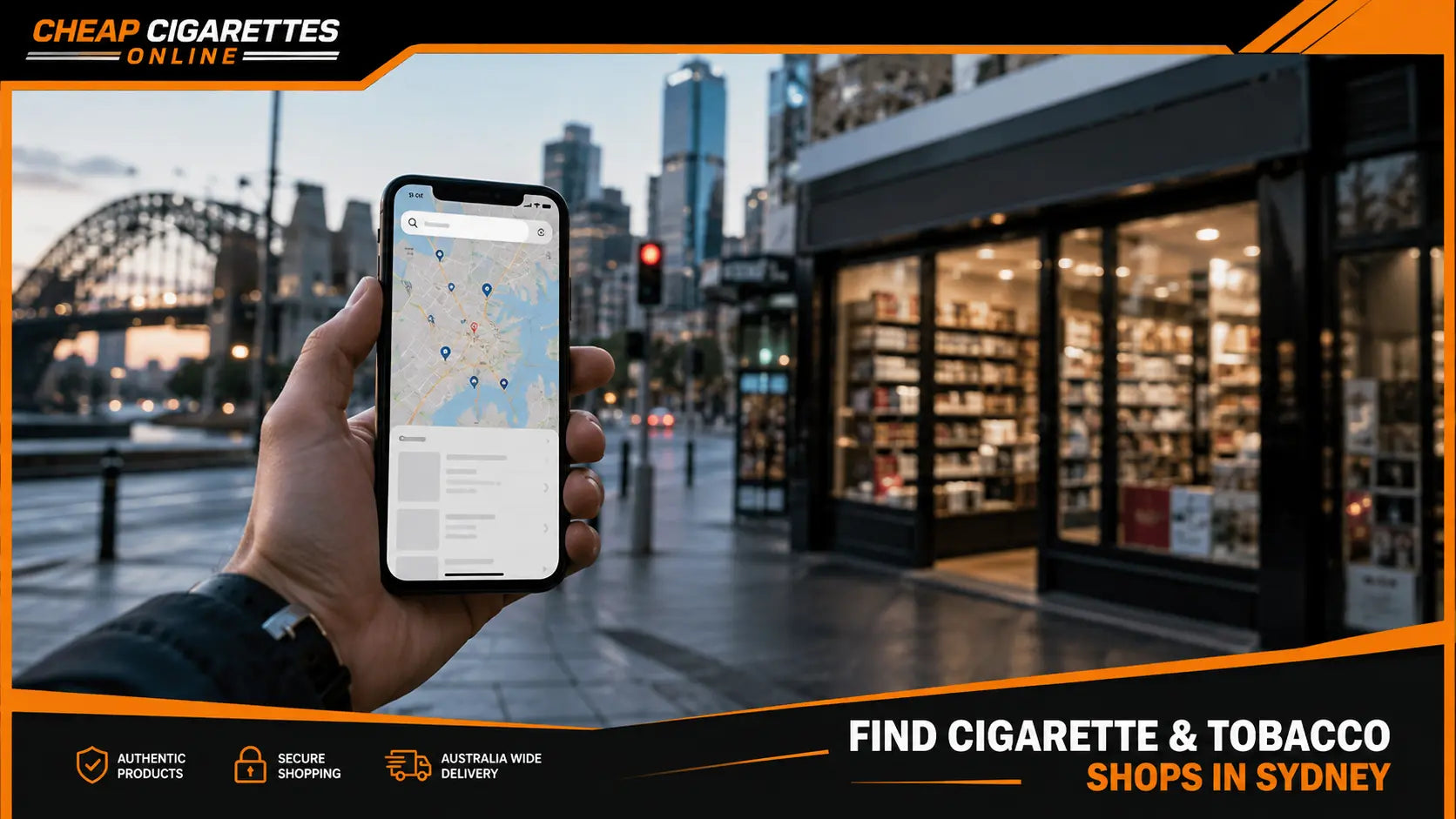How to find cigarette and tobacco shops in Sydney