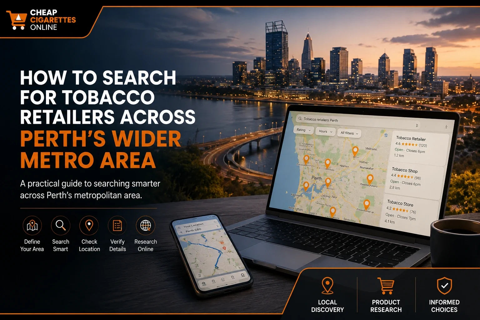 How to Search for Tobacco Retailers Across Perth's Wider Metro Area