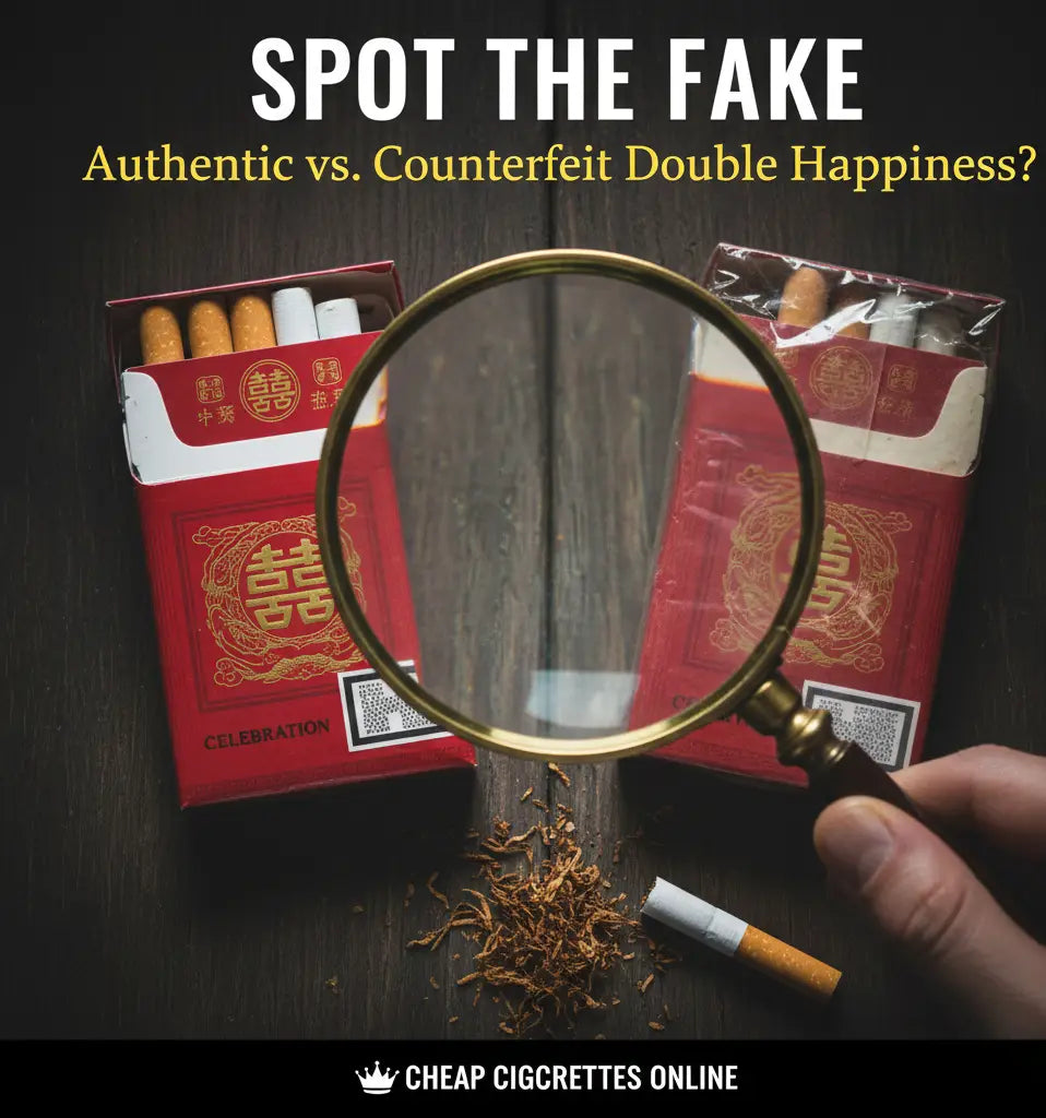 How to Spot Fake Double Happiness Cigarettes?