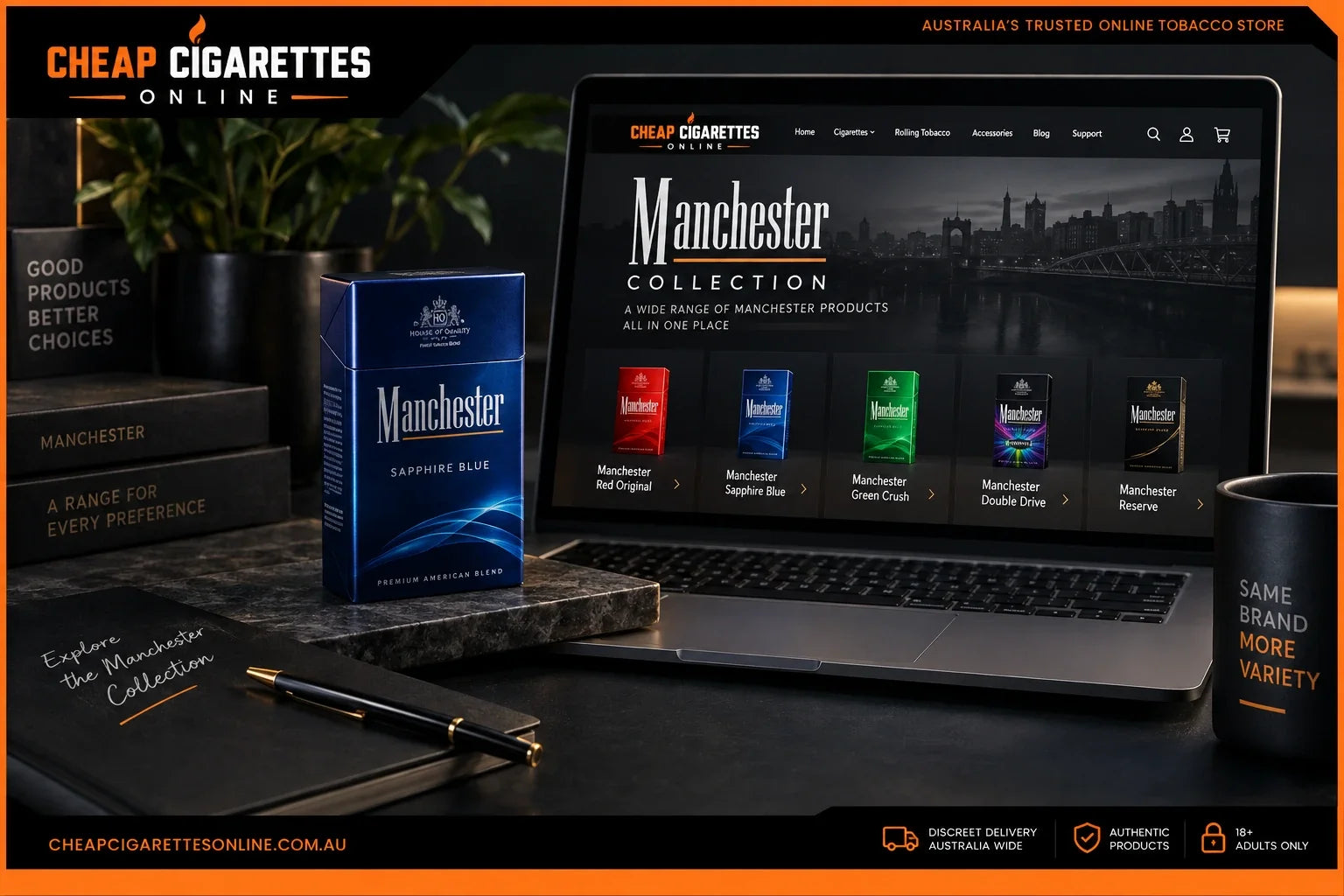 One Manchester product search leading into the wider Manchester range online