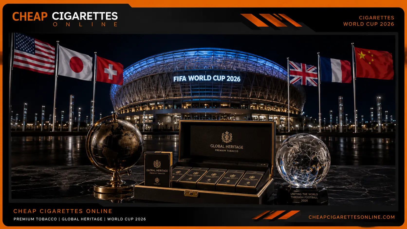 ALT: The world's most famous cigarette brands and their countries ahead of FIFA World Cup 2026