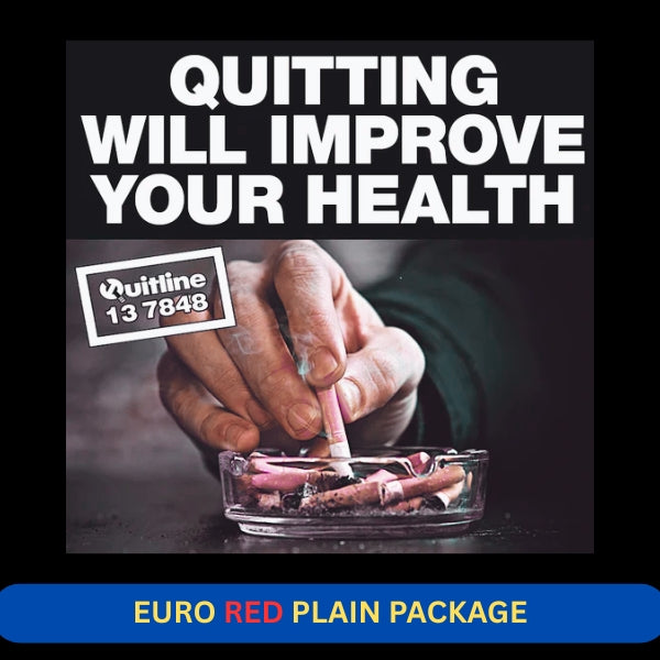 Euro Red Plain Package Cigarettes 10 Packs 20s Cheap Cigarettes Online