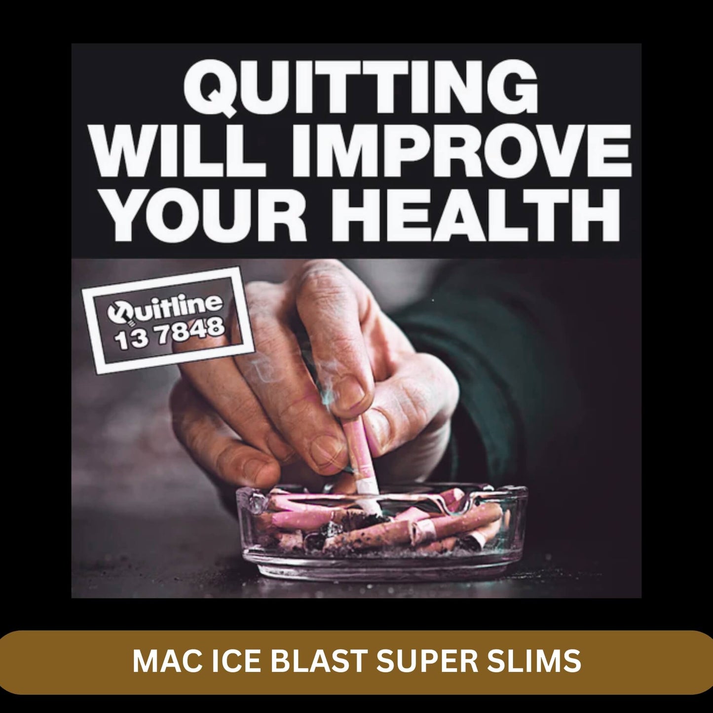 Mac Ice Blast Super Slims – 10 Packs (20s)