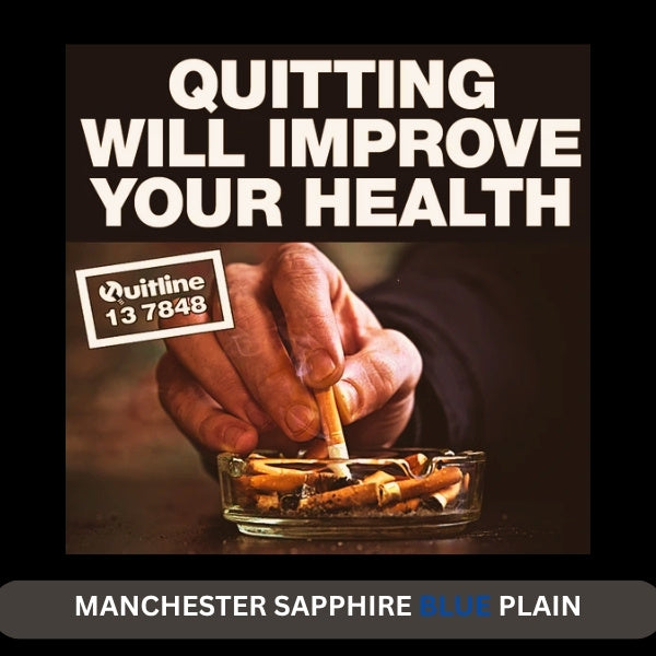 Manchester Sapphire Blue Plain – 10 Packs (20s)